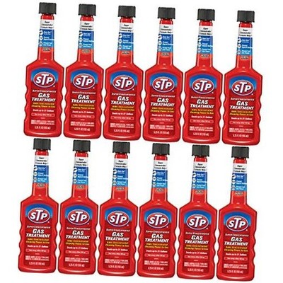  Gas Treatment, Fuel Intake System Cleaner, Bottles, Gas Treatment (12 Pack)