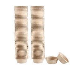 Paper Feeding Cups Samll 0.5 oz Gecko Food and Water Feeding Dish Ledge Accessor