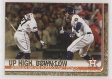 2019 Topps Checklist Gold 38/2019 George Springer Jose Altuve #447 6ns