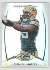 2012 Topps Platinum Greg Jennings #87 0w8