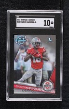 2023 Bowman U Chrome Marvin Harrison Jr #100 SGC 10 GEM 0e1b