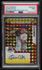 2022 Mosaic Choice Fusion Red & Yellow Prizm 68/88 Glenn Otto PSA 9 Auto 0e2x