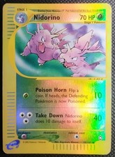 Aquapolis Nidorino 55/147 Reverse Holo Pokemon Card  (Inked) on eBay
