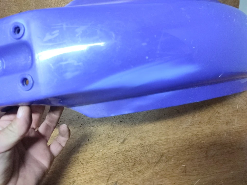 Carénage garde boue avant YAMAHA IT 125 175 200 250 490 Ref 3R9-21511-10 BLUE - Photo 4/4