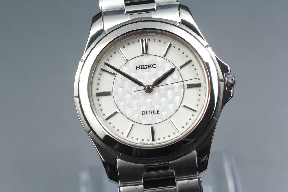 2007 MINT Seiko Dolce 8J41-0AF1 SACM139 Steel Round HAQ Quartz