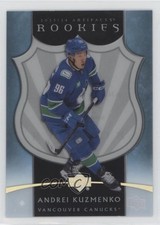 2023-24 Upper Deck Artifacts 2005-06 Clear Cut Retro Rookies Andrei Kuzmenko ht1