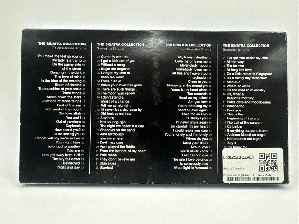 Frank Sinatra – The Sinatra Collection (4 CD Box Set) – 100 Classic Tracks - Bild 2 von 3