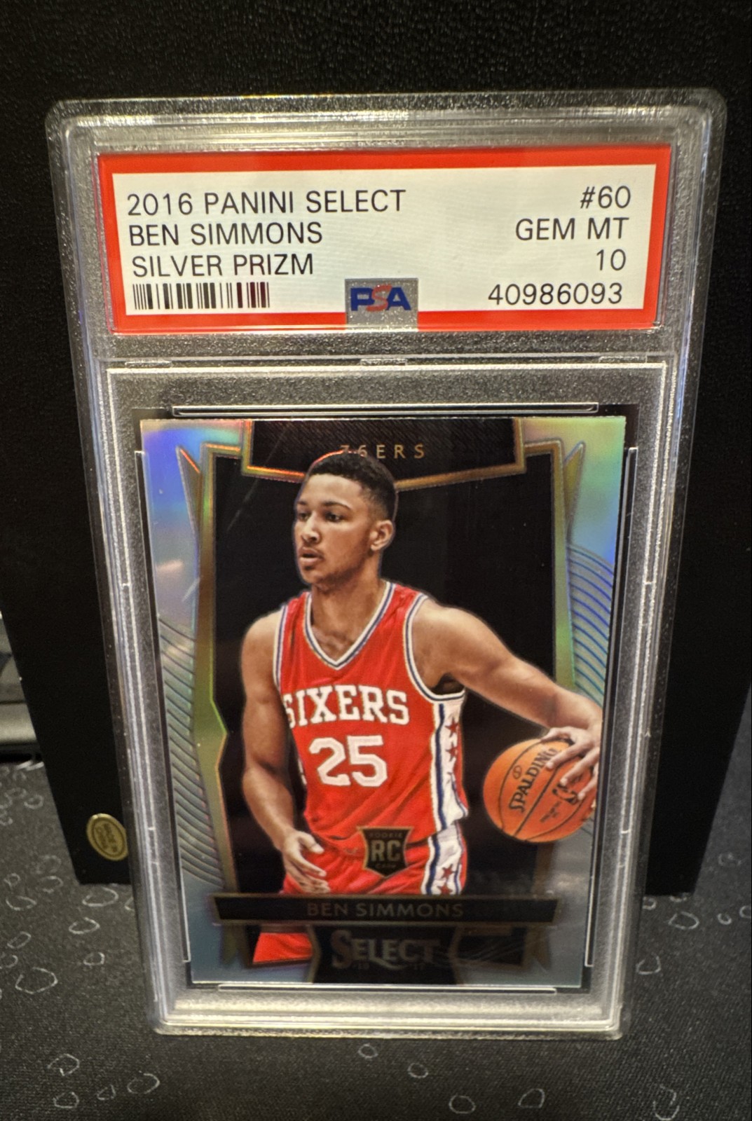 2016-17 Panini Select - Concourse Ben Simmons #60 Silver Prizm (RC)