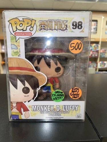 Funko Pop Glossy Hair Monkey D. Luffy 98 2016 First Run 160309 Anime One Piece
