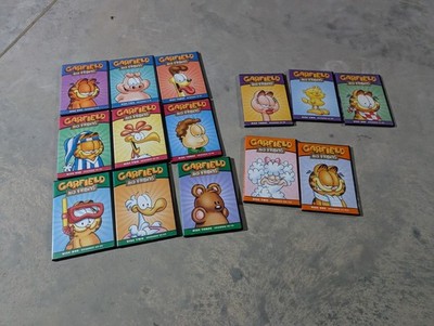DVD Garfield And Friends Volume 1 2 3 4 5 One Two Three Four Five Missing 1 Disc
