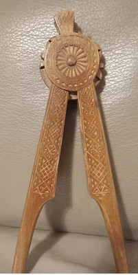 Vintage Nussknacker handmade Holz