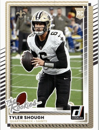 Tyler Shough 2025 Donruss DOWNTOWN! SSP CASE HIT Rookie RC Saints