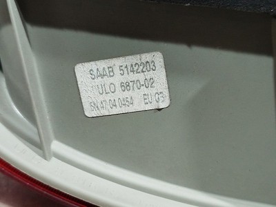 5142203 scheinwerfer hinten rechts SAAB 9-5 BERLINA 2.2 TID LINEAR 2002 475898