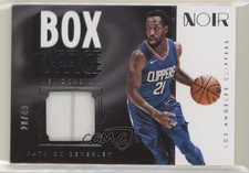 2017-18 Panini Noir Box Office Memorabilia 20/49 Patrick Beverley #BO-PB uk2