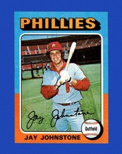 1975 Topps Mini Set-Break #242 Jay Johnstone NM-MT OR BETTER *GMCARDS*