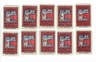 1 0 Scheine von Uelsen