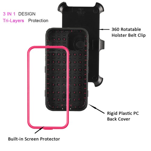 Funda protectora de pantalla incorporada para iPhone 12 Mini 12 Pro 12 Pro Max - Imagen 15 de 28