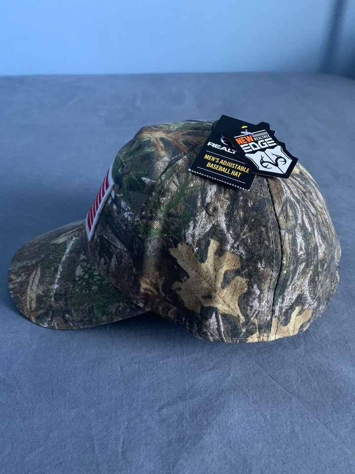 Realtree American Flag Men’s Adjustable Baseball Hat Support The Troops NEW - Image 2 of 4