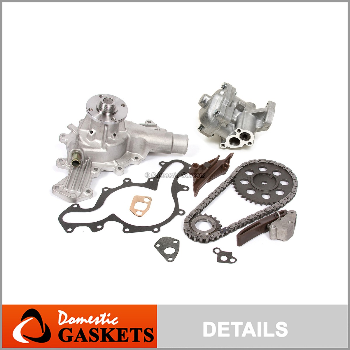 Timing Chain Kit Water Pump Fit 90-00 Ford Explorer Ranger Mazda B4000