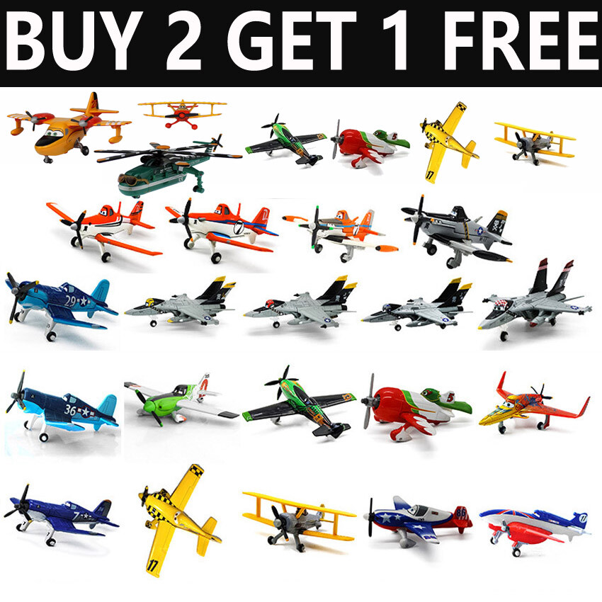 Kids Diecast Model Plane Disney Pixar Planes Dusty Wrenches Dusty