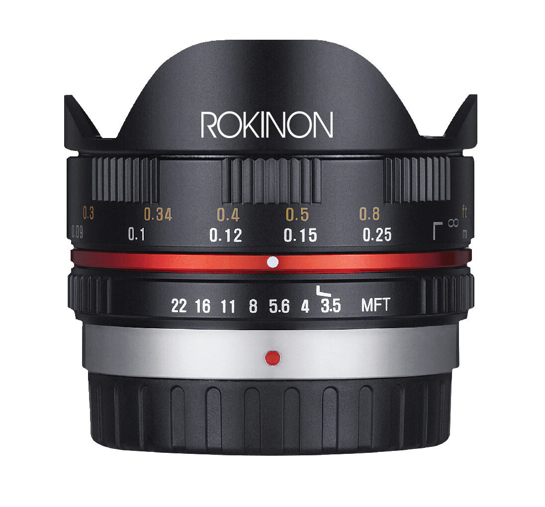 Rokinon Fisheye Lens (MFT Black)