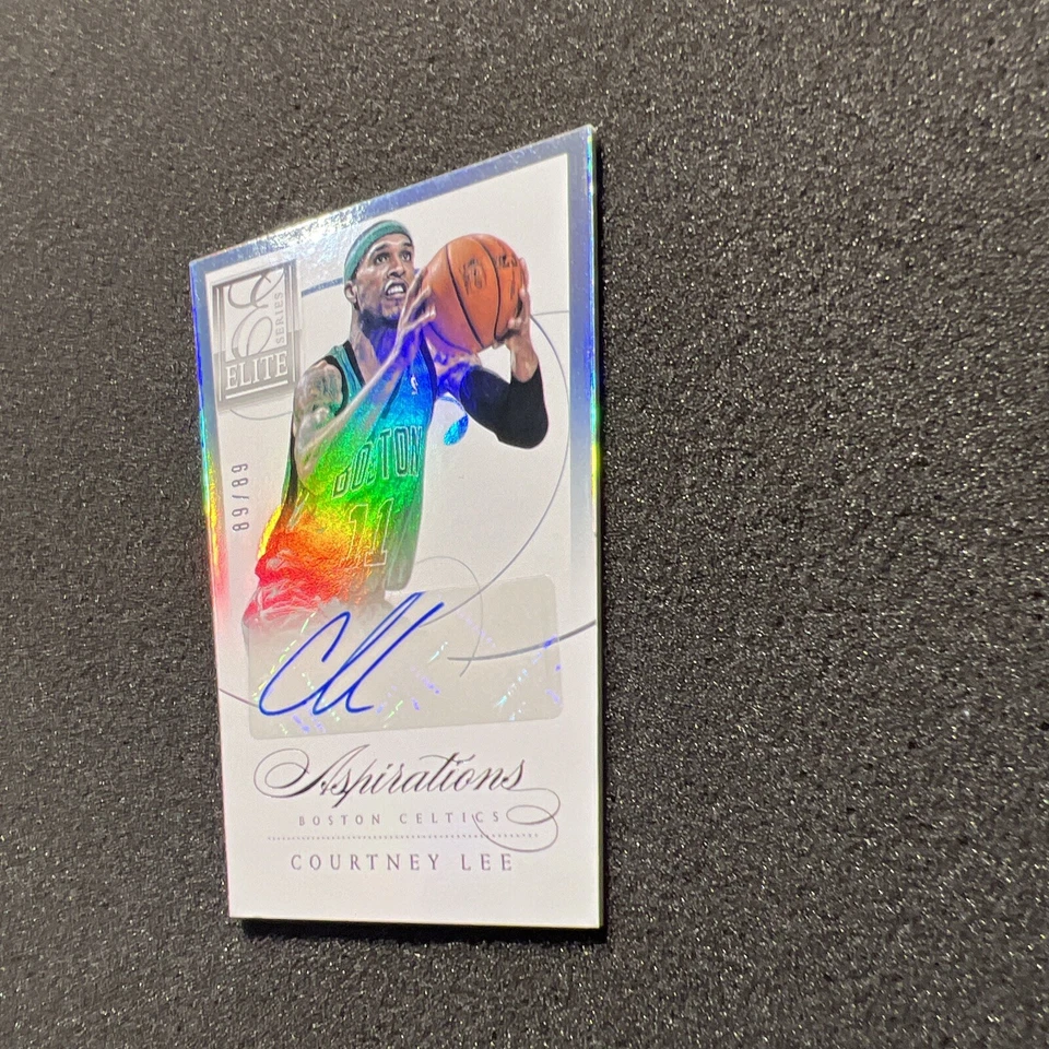 2012-13 Panini Elite COURTNEY LEE #97 89/89 Aspirations ROOKIE AUTO - BOSTON - Image 3 of 4