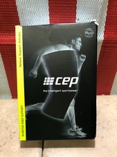 CEP RxOrtho Seamless Knee Support, Adult Size VI Thigh 20.5-22-Inch, Black