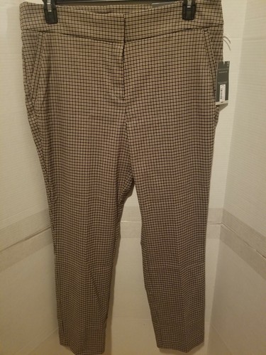 White Plaid Pants - Size 16 - NWT | eBay