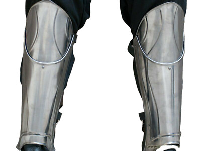 Mittelalterlich Römische Bein Schutz Tragbare Metall Armor Greaves Nachstellung