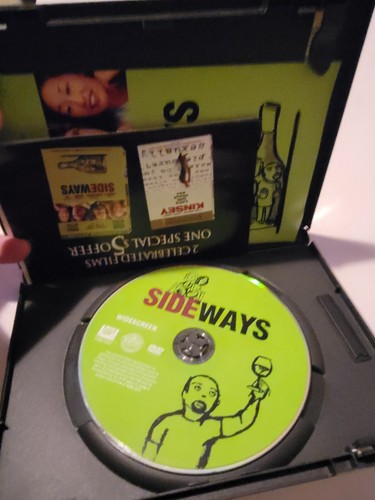 Sideways DVD widescreen Paul Giamatti , Virginia Madden, Sandra Oh, - Picture 3 of 3