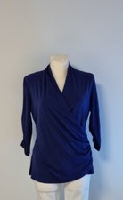 QVC NEU Original Steffen Schraut Damen Bluse Shirt Top 36 S blau marine NP: 60€