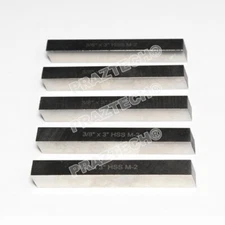 USA 5 Pcs 3/8" x 3/8" x 3" HSS Square Tool Bit Lathe Fly Cutter Mill Blank M2
