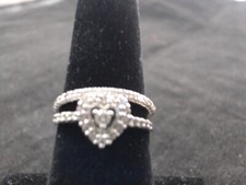 Lady's Diamond Wedding Set 43 Diamonds .47 Carat T.W. 14K White Gold ASA042072 