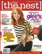 Nest Magazine Jayma Mays Save Money Home Storage Recipes Cheap Travel Bliss 2011