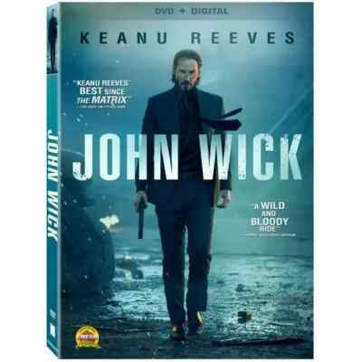 Lionsgate John Wick Chapter 1 SEALED Dvd With Slip Cover Dolby Audio ***DVD only