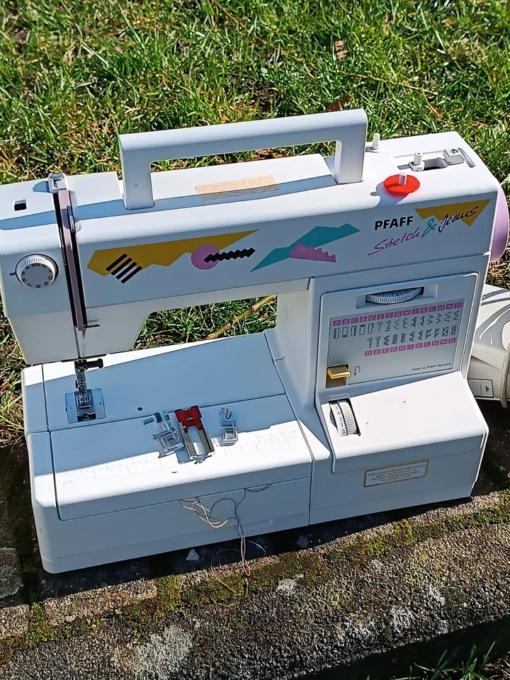 Nähmaschine PFAFF STRETCH& JEANS 70W Leder Jeans Seide Baumwolle - Bild 4 von 4