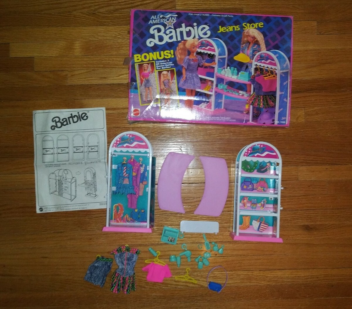 All American Barbie Jeans Store Incomplete No.7225 | eBay