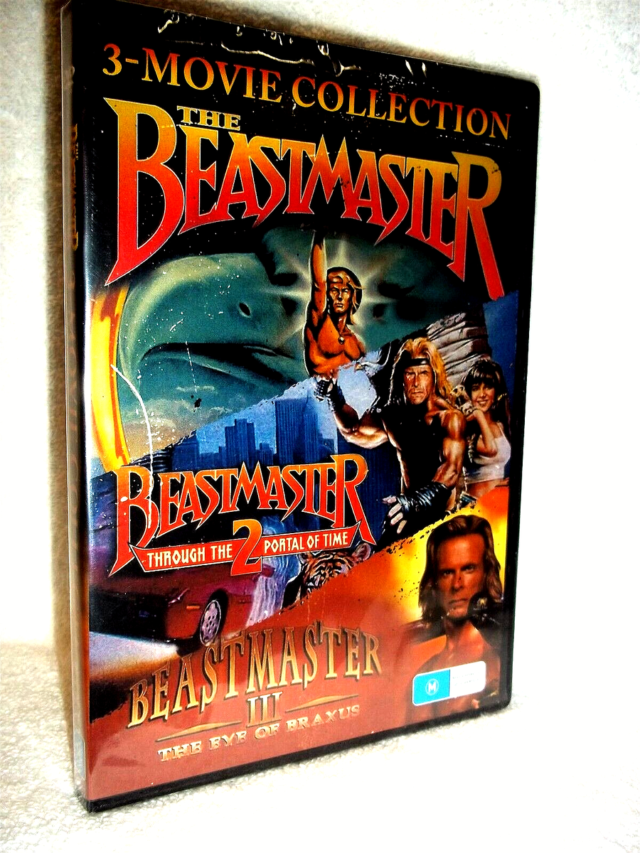 The Beastmaster 3 Movie Collection (DVD, 2022) Marc Singer Tanya