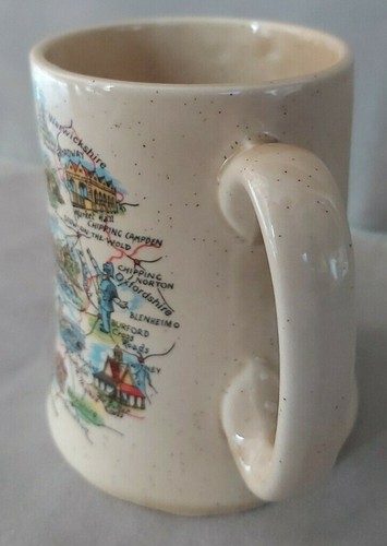 Ceramic patterned ornamental collectors mug. The Cotswolds - Picture 4 of 9