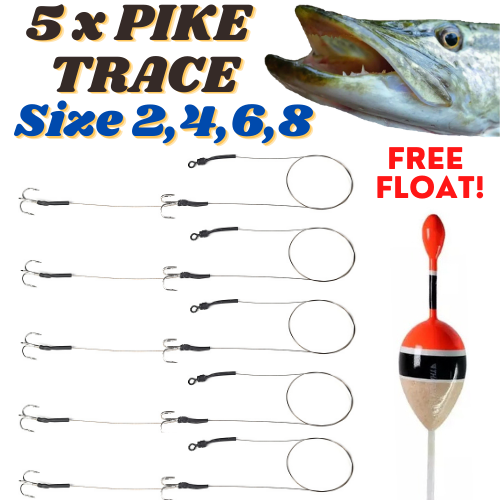 Float Fishing Pike Fishing Rigs For Rivers Pike Trace Set Float