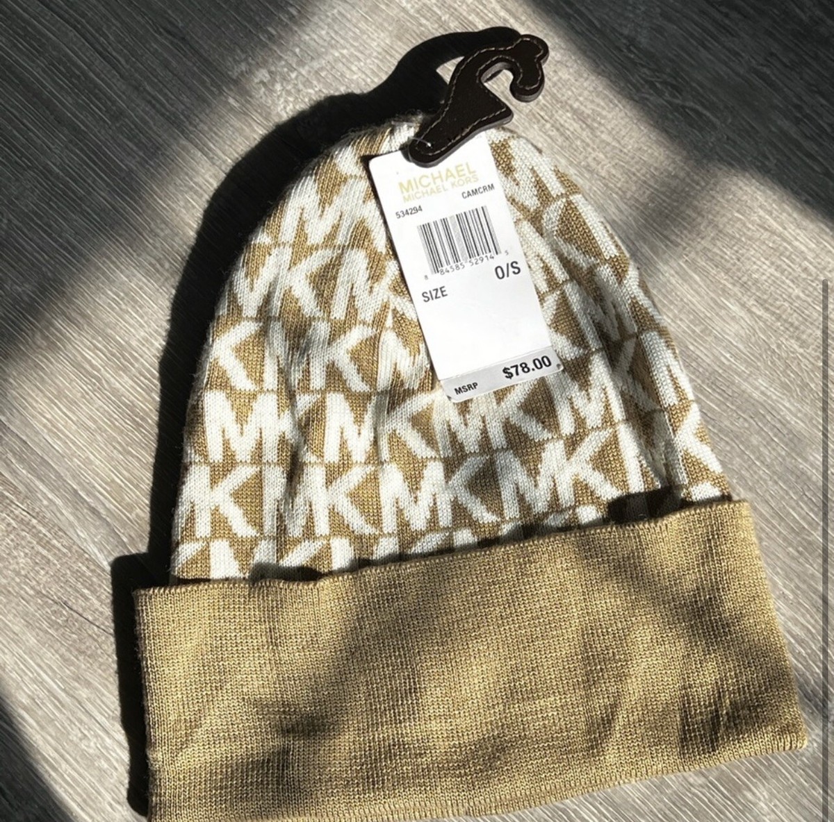 BRAND NEW NEVER WORN Unisex Michael Kors MK Monogram Hat | eBay display picture 1