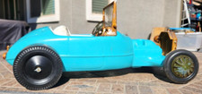 VTG 1963 Mattel Barbie Irwin Light Blue Plastic Hot Rod Fender-Less Roadster