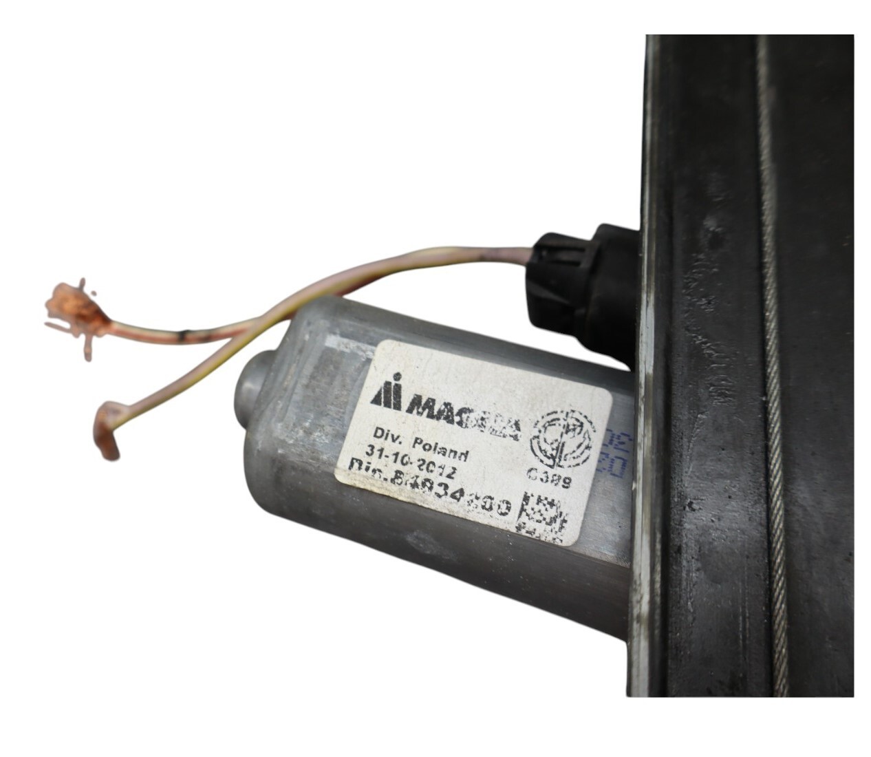 03-13 Maserati Quattroporte M139 Front Left Side Window Regulator Motor Oem