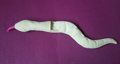 kleine grüne IKEA ? 🐍 Schlange 🐍 2in1 Fingerpuppe und Plüschtier ~27cm TOP - Bild 3 von 3