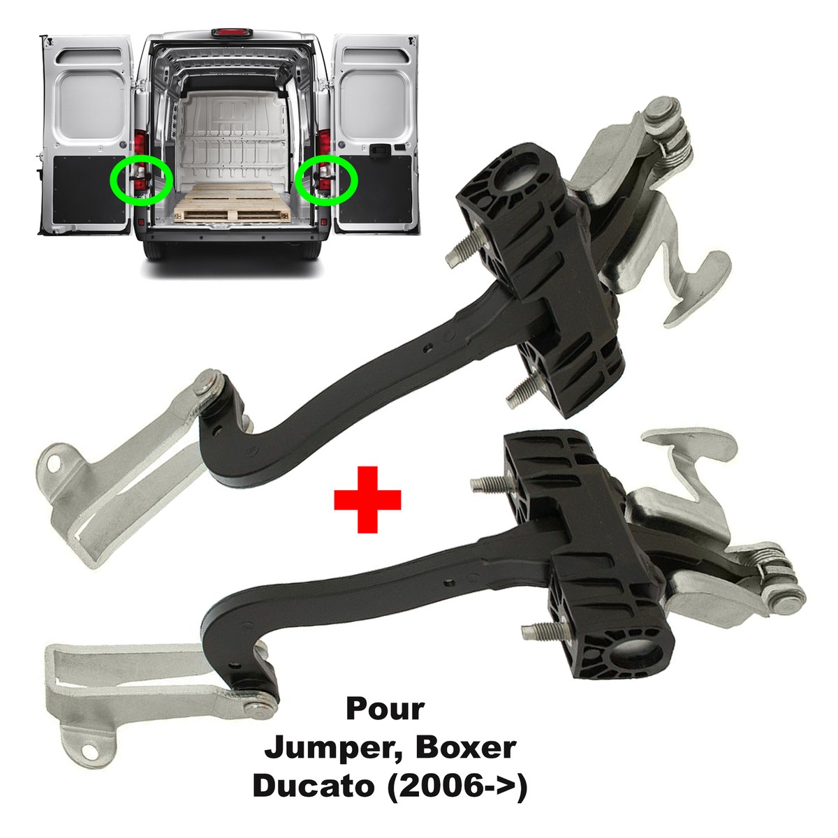 Fermaporta Posteriore Destro STARKIT PERFORMANCE Per Jumper, Ducato, Boxer (dal 2006) – Qualità OEM, Nuovo E Con Garanzia 2 Anni