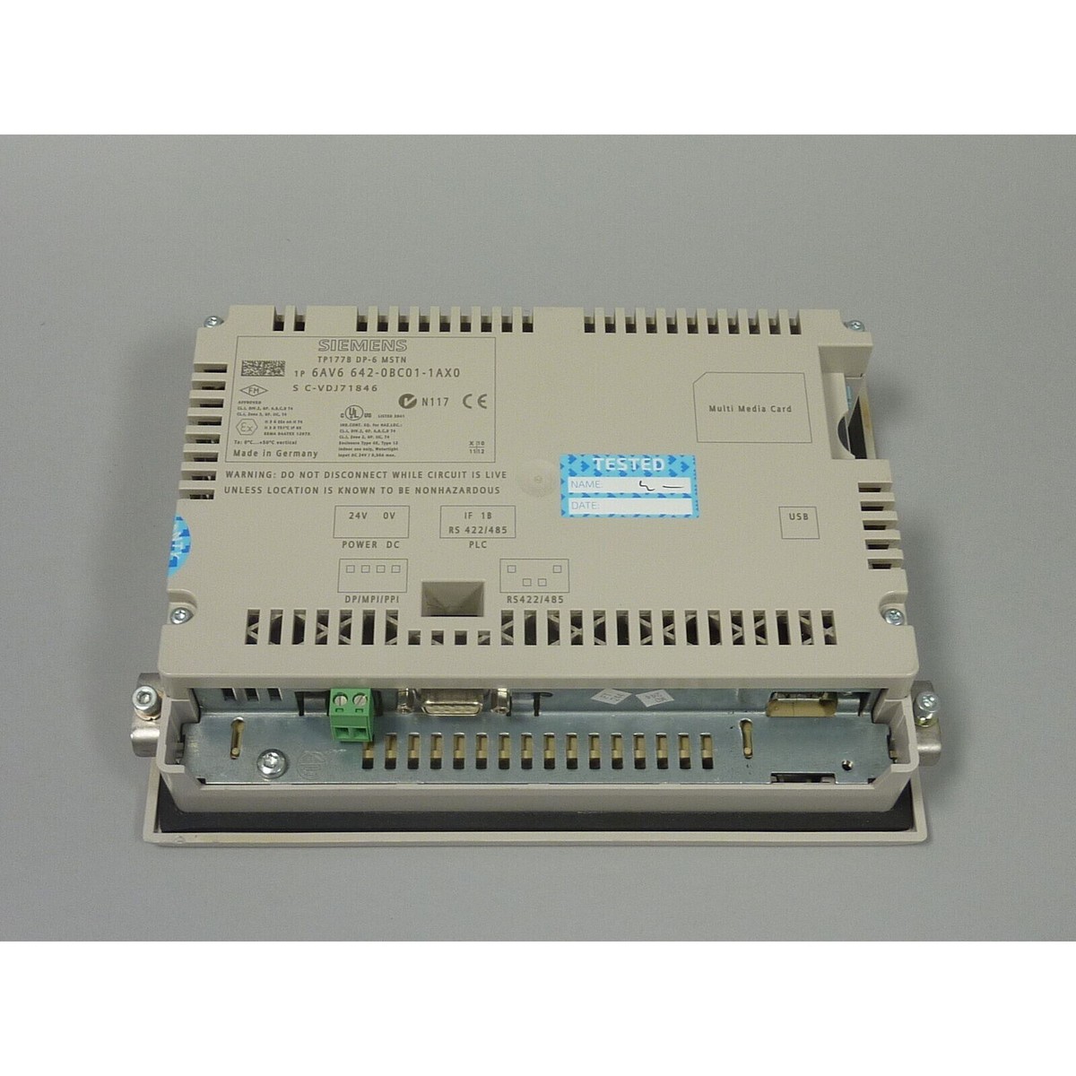 New In stock, Siemens HMI 6AV6 642-0BC01-1AX0 - Siemens HMI - Human New In stock, Siemens HMI 6AV6 642-0BC01-1AX0 - Siemens HMI - Human