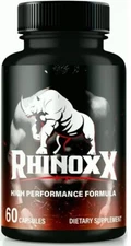 Rhinox X Enhancement Pills for Men Supports Performance & Male Energy 60caps