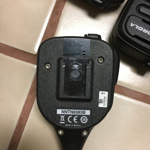 Ilość 10 Motorola NNTN8383B Przemysłowy pilot zdalnego głośnika pasuje do radia XPR6550 XPR7550 - Zdjęcie 11 z 16