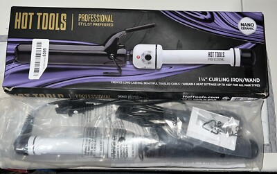 HOT TOOLS Pro Artist Nano Ceramic Curling Iron/Wand (1-1/4  in)