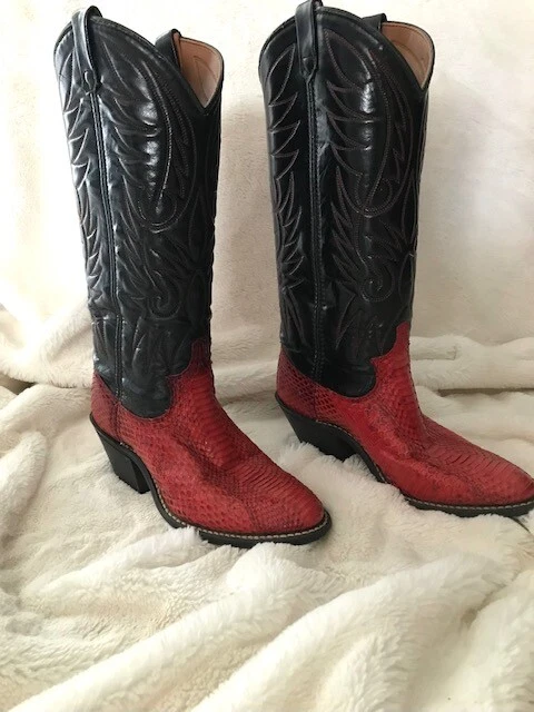 Red Snake / Black Boots | eBay